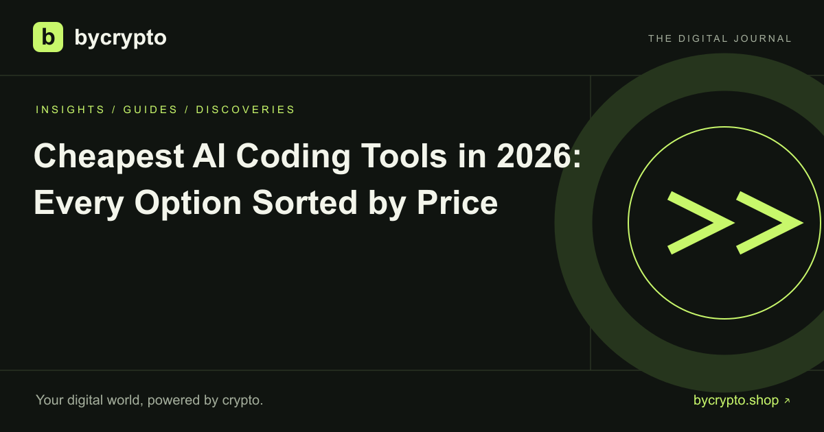 Cheapest AI Coding Tools in 2026: Every Option Sorted by Price