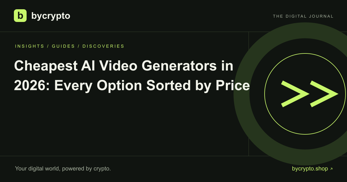 Cheapest AI Video Generators in 2026: Every Option Sorted by Price