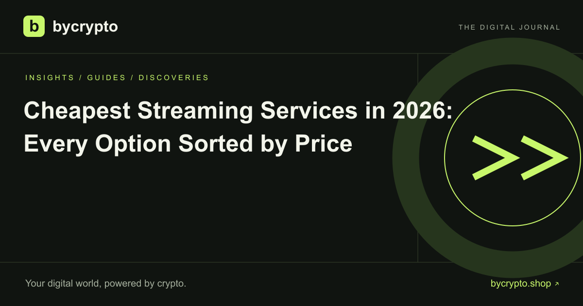 Cheapest Streaming Services in 2026: Every Option Sorted by Price