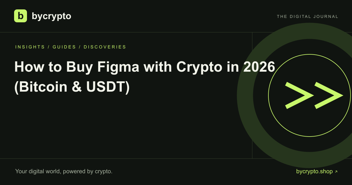 Come acquistare Figma con le criptovalute nel 2026 (Bitcoin e USDT)