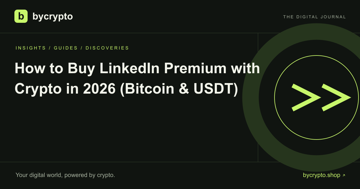 How to Buy LinkedIn Premium with Crypto in 2026 (Bitcoin & USDT)