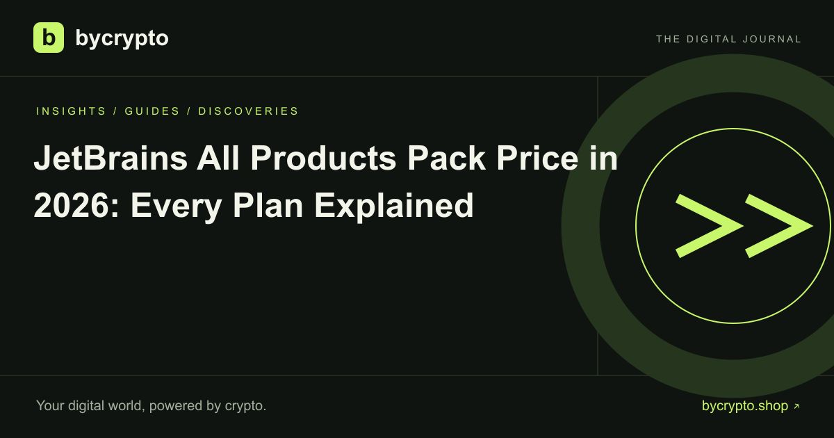 JetBrains All Products Pack Price in 2026: Every Plan Explained